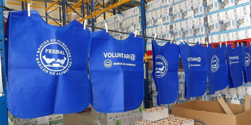 Banco de alimentos colaboración