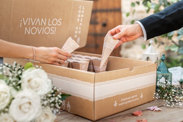 Expositor de arroz para bodas - Imagen 2