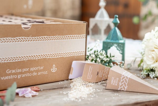 Expositor de arroz para bodas - Imagen 3